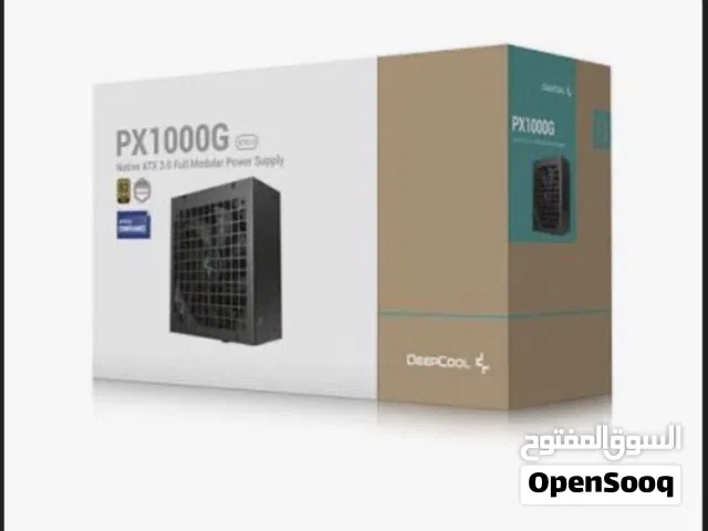 بور سيبلي للبيع يديد ولا مره استعملته قابل للتفوض Power supply PX1000G deebcool for sale brand new