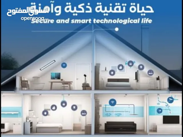 أنظمة أمان متكاملة – كاميرات مراقبة، أقفال ذكية، شبكات أمنية