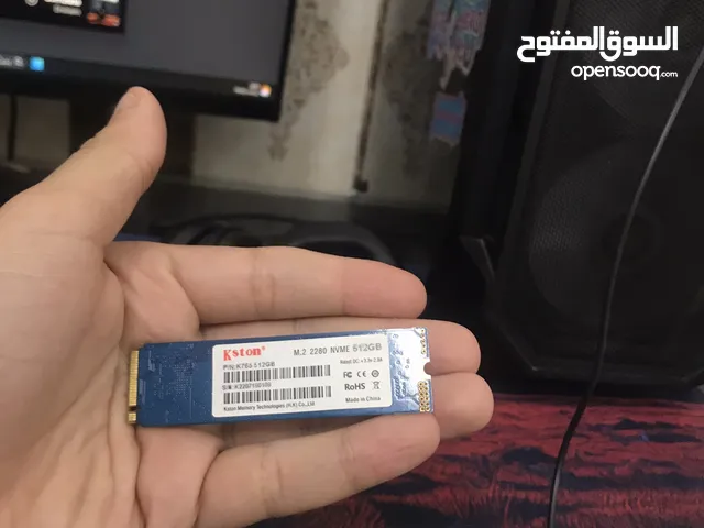 موجود m.2 مساحة 512 كيكا ، مابي أي خلل و شكراً ، واي استفسار ثاني يراسلني عالخاص ،