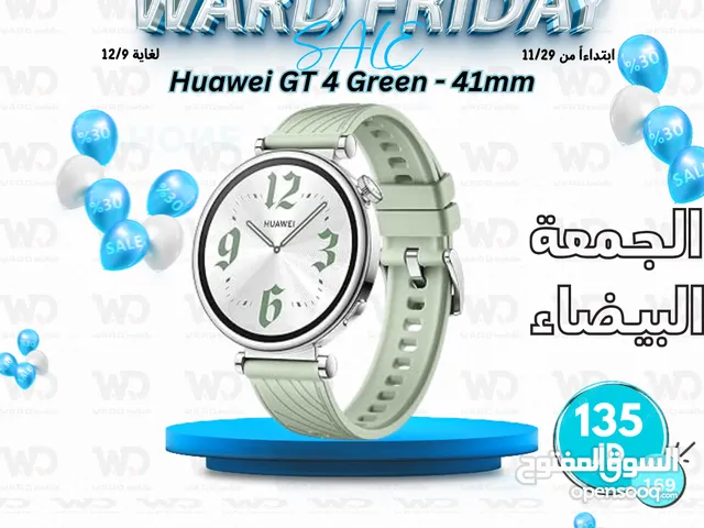 Huawei Gt 4 Green 41mm Huawei GT4 هواوي جي تي 4