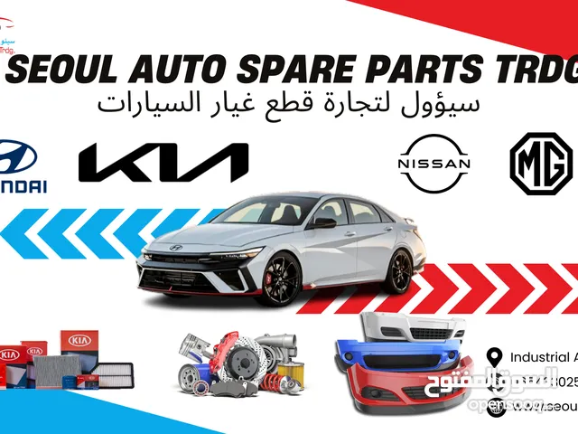 NEW Spare parts for hyundai, kia, Nissan, and MG