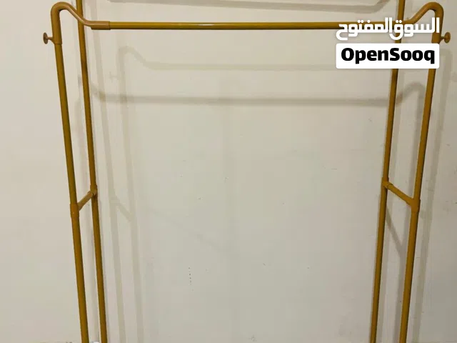 Double Bar Gold Garment Rack - Clothes Display Stand for Shop/Home
