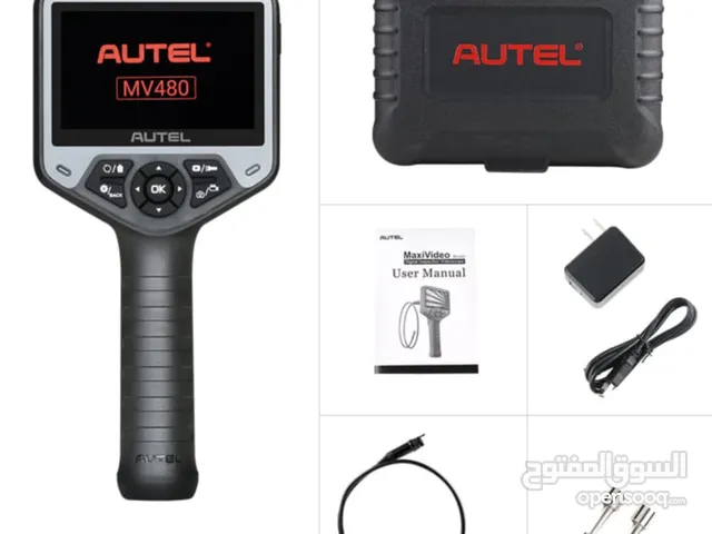 يتوفر لدينا  كاميرا AUTEL_MaxiVIdeo_mv480 * تحتوي على شاشة LCD ملونة كاملة.