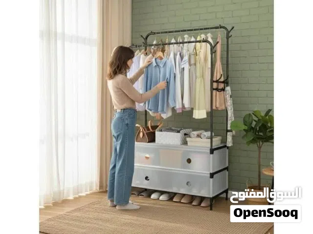 ستاند الملابس المعدني العملي والأنيق رتّبي ملابسك ووفّري مساحة بكل سهولة مع ستاند التخزين