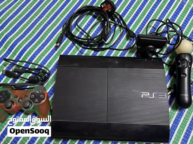 للبيع بلايستيشن 3 سوبر سليم لون اسود مستعملة شغاله ما فيها اي مشاكل مضاف لها هاردسك داخلي م مهكر