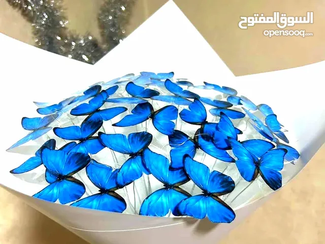 Moon Gifts - هدايا القمر باقات الفراشات المضيئة مع عبارات من اختيارك بأي لون بتحبه