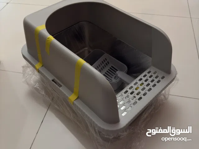CAT LITTER BOX (STAINLESS STEEL)