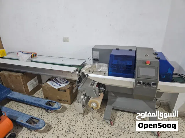 الات تغليف بنايلون شرنك وتعبيه بريوش ولحام بقوليات