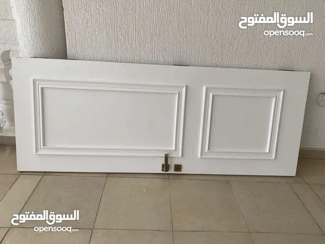 New white wood door
