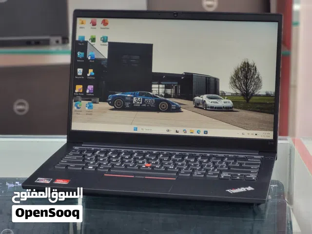 LENOVO THINKPAD E14 AMD RYZEN 5 5500U GOOD FOR IT AND GRAPHIC DESIGN 8GB RAM 256GB SSD WITH CHARGER