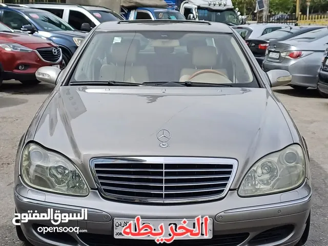 مرسيدس s320 موديل 2005 فحص كامل جميع الاضافات للبيع بالتقسيط بدفعة 2900 دينار من المعرض مباشره