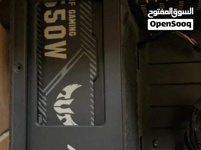 كيس قيمنق فارغ + باورسبلاي Gaming case 4 RGB FAN + power supply 550W