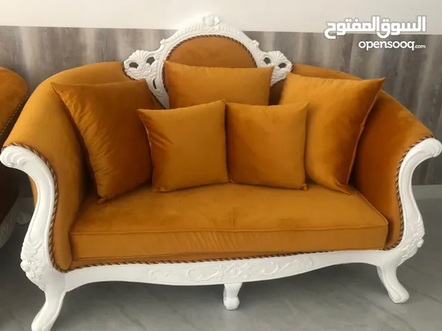 كنب برتقالي/اصفر