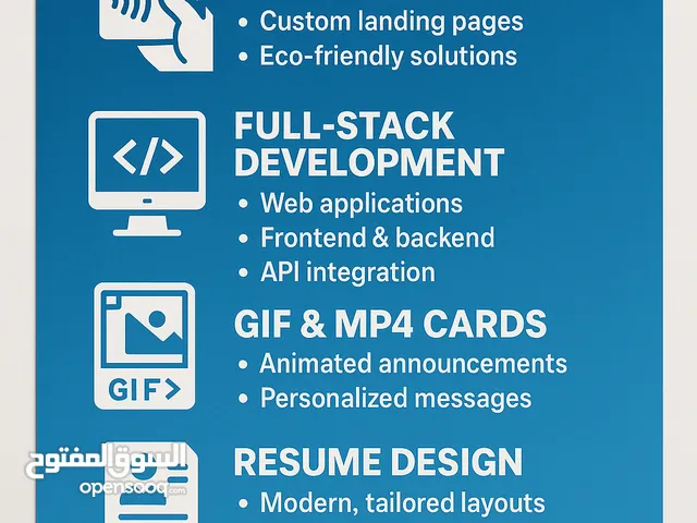 Professional Digital Services – NFC Cards, Web Development, GIF/MP4 Cards, Resumes and much more