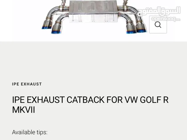 Golf R MK7 exhaust IPE