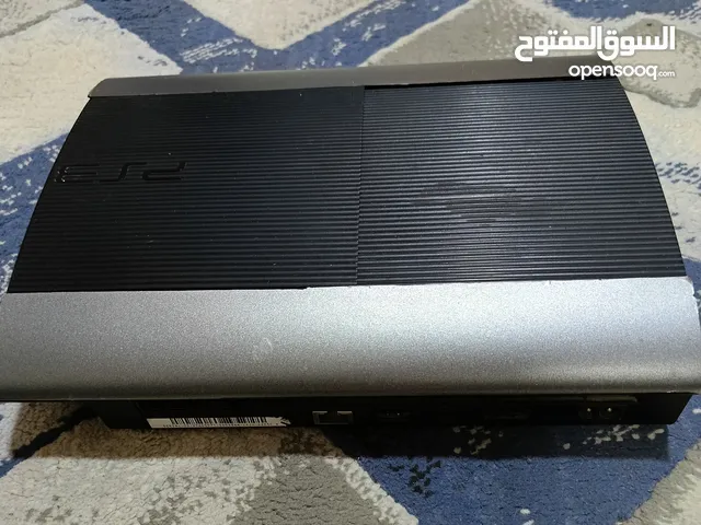 بلايستيشن 3 سوبر سليم + 2 دراع + 20 لعبة – بحالة ممتازه