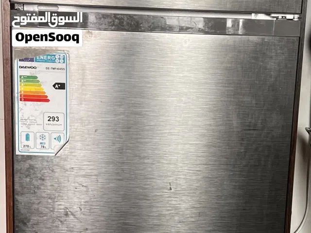 ثلاجة دايو 270 لتر  بحالة الوكالة