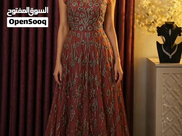فستان عروسه مهر او حنه مرصع