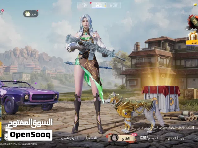أكاونت PUBG للبيع
