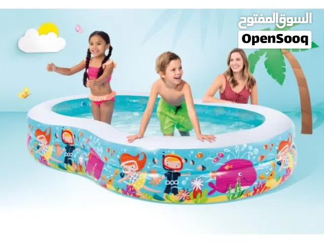 مسبح اطفال كبير بسعر خيال