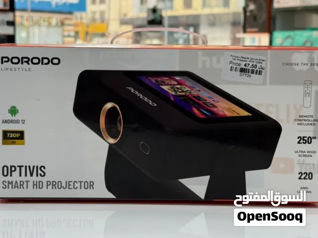 Brand New Porodo HD Projector in Oman  Remote Controller  1 Year Warranty