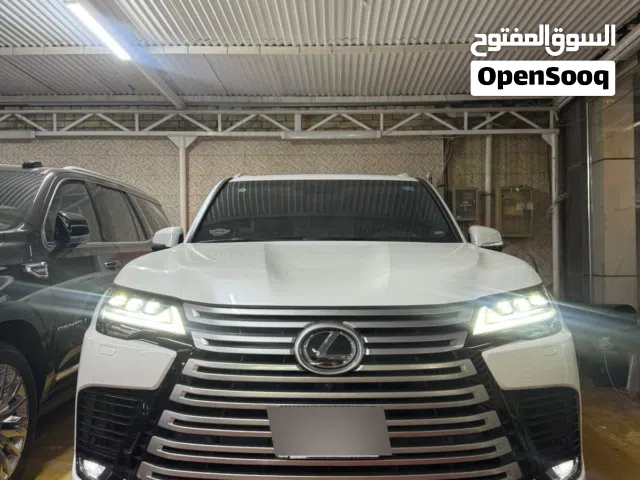 لكزس  موديل 2024  فئة LX600  وارد خليجي  وكالة ساز  كفالة عامة بيع او مراوس