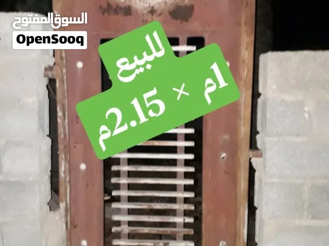 باب حديد خارجي مزخرف