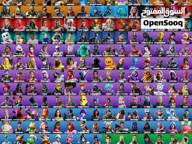 للبيع حساب فورت نايت شوف الوصف