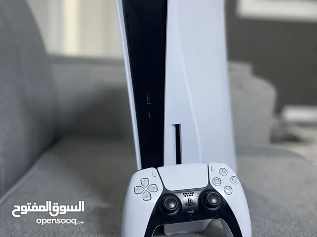 Playstation 5 with controller