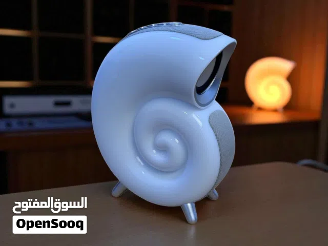 Conch Music Lamp  سماعات شكل صدفه . ولمبة الوان  RGP
