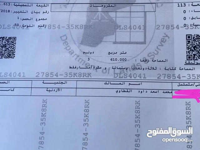 أرض للبيع بسعر مغري جداً جدا (قريبة من التنظيم )