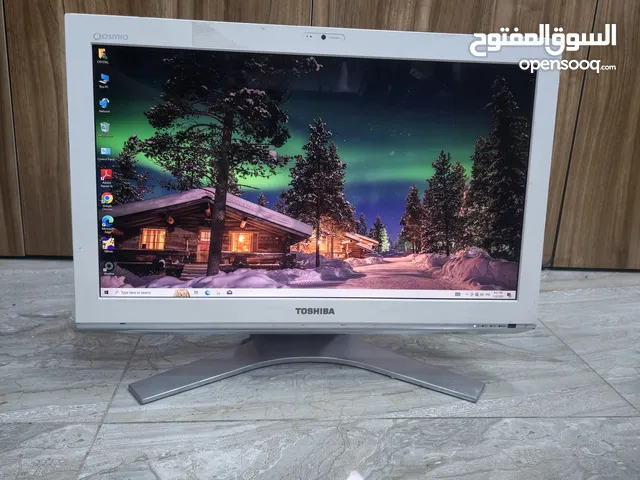 كمبيوتر توشيبا الكل في واحد شاشة 22 مدمجة لميعة كريستالية بمعالج i5 مع هارد 256ssd