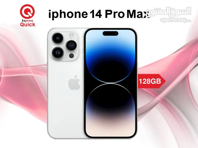 IPHONE 14 PRO MAX ( 128GB ) USED /// ايفون 14 برو ماكس ذاكره 128 جيجا مستعمل بحاله الجديد