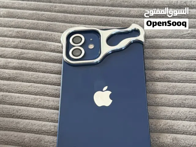 ايفون 12 أزرق مستعمل بحالة ممتازة بسعة 128 جيجابايت - عمر 2 إلى 3 سنوات
