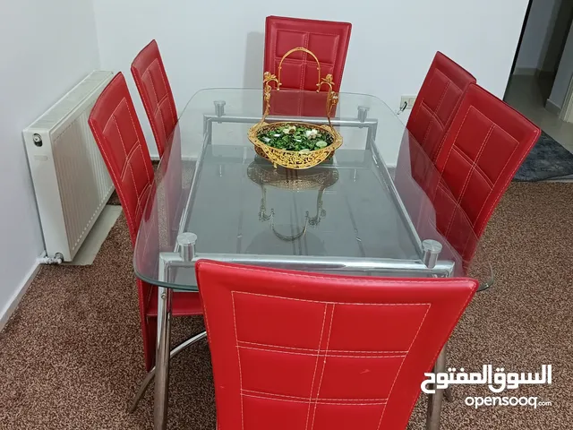 طاولة سفرة 6 مقاعد