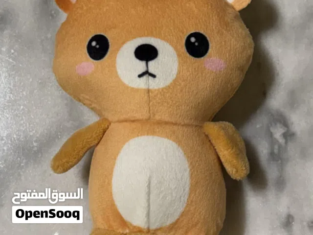 Cute Orange Bear Plush