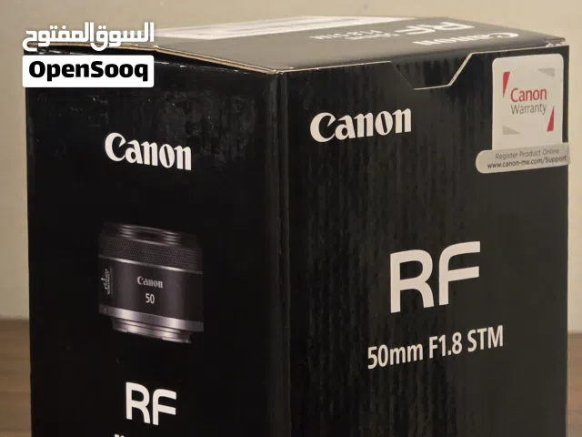 عدسة كانون RF 50MM F1.8 للبيع
