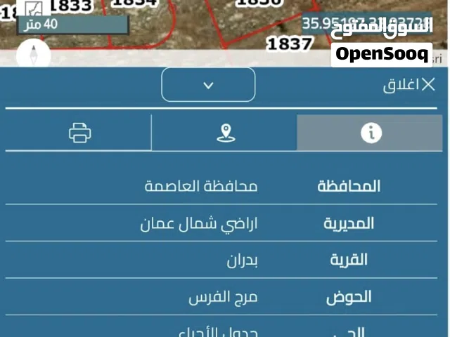 Residential Land for Sale in Amman Shafa Badran