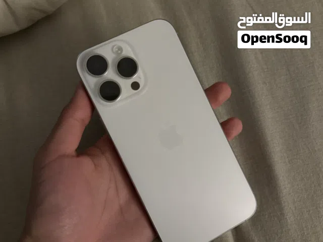 آيفون 16 برو ماكس نظيييف بطاريه 99 دورات الشحن 155
