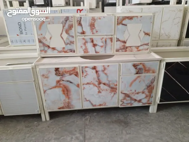 سنك قياس متر ونص مرمر مع ملحق قياس متر ونص (المنيوم صيني)