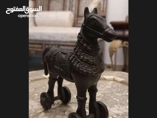 حصان برونز فارسي قديم تحفه فنيه