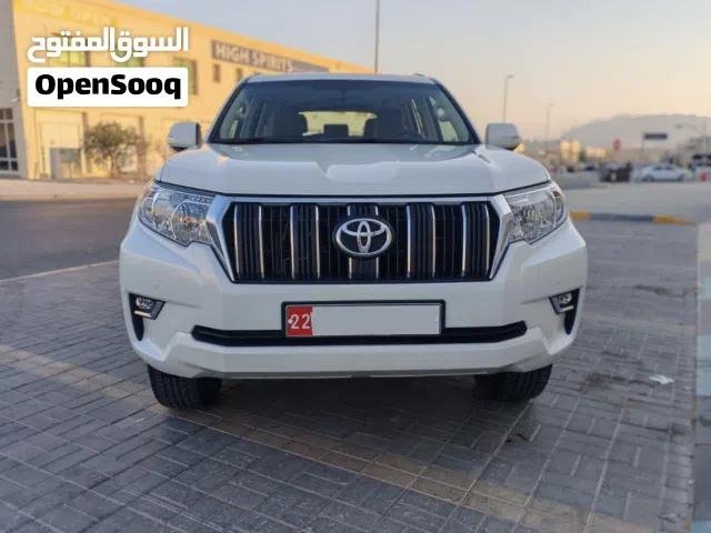 للبيع برادو خليجي GXR V6 فل اوبشن بحالة الوكالة ممشا 32 الف كيلو فقط صبغ الوكالة محركات وكالة