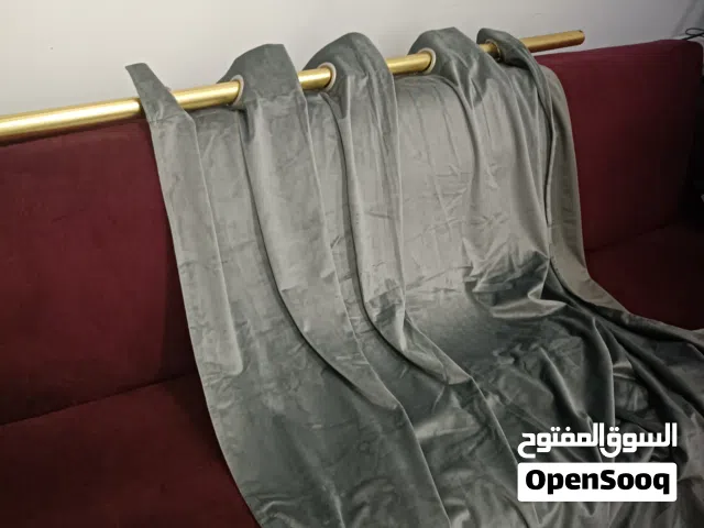 للبيع ستارة مخمل اللون جرأى جديدة من هوم بوكس الطول .40 2متر