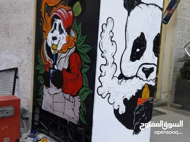 رسم لوحات وصور