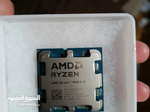 Ryzen 7 9800x3d أقوى معالج للألعاب من رايزن