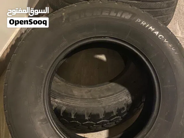 تواير حجم 17 مشلن مستعمل 2 دنلوب حجري 1 يديد