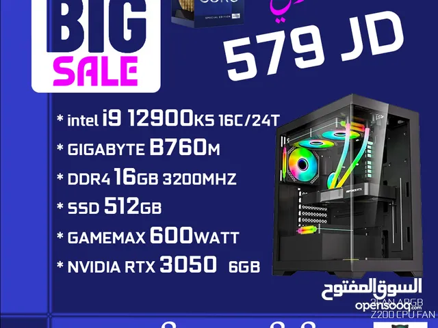 عرض التحدي على اجهزة الجيمنج CORE I9-12900KS -RTX 3050