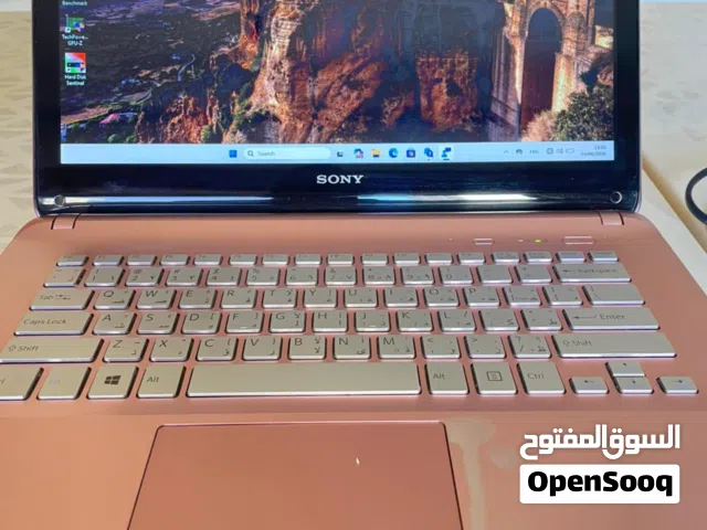 لابتوب سوني i5  شاشه تتش