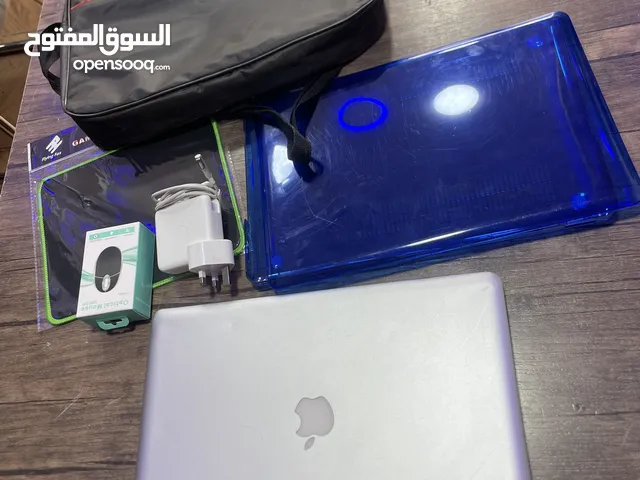 ابل حجم كبير MAC BOOK PRO بسعر 100 مع كڤر شاحن شنته