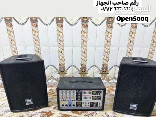 جهاز صوت نوع ايكو مع سماعات دقه الصوت ونقاوة عاليه لأهل الحسينيات والمواكب